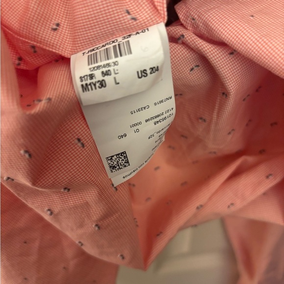 Boss by Hugo Boss Slim Fit 100% Cotton Button Down, Size L - Picture 8 of 11